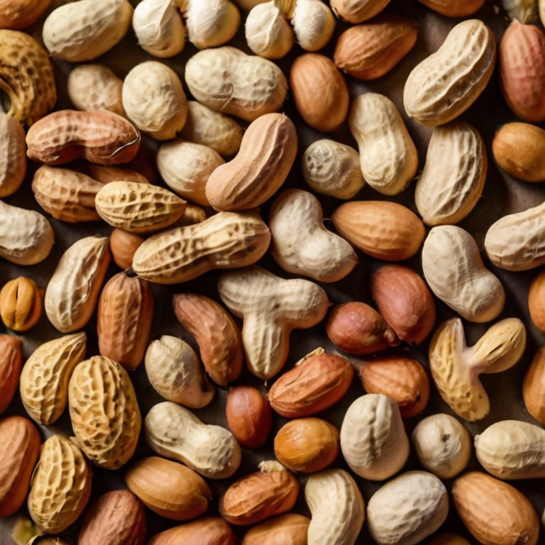 Types top of peanuts