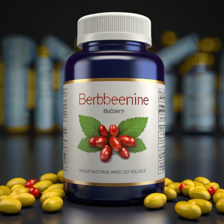 小蘗鹼（Berberine）：健康益處與使用指南