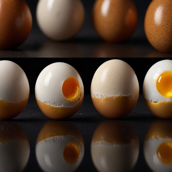雞蛋不同部位的煮熟溫度是多少?