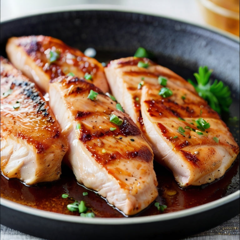快煎雞胸肉: 原料，步驟，卡路里和營養