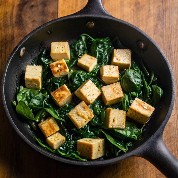 食譜：豆腐菠菜