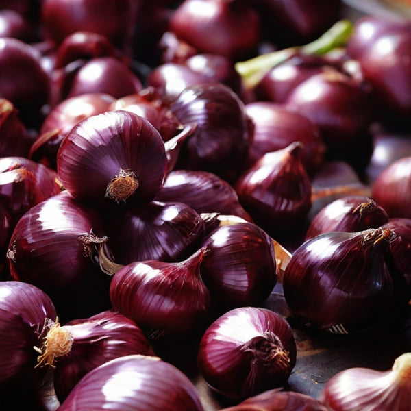 紫洋蔥：味道和營養豐富的掛毯