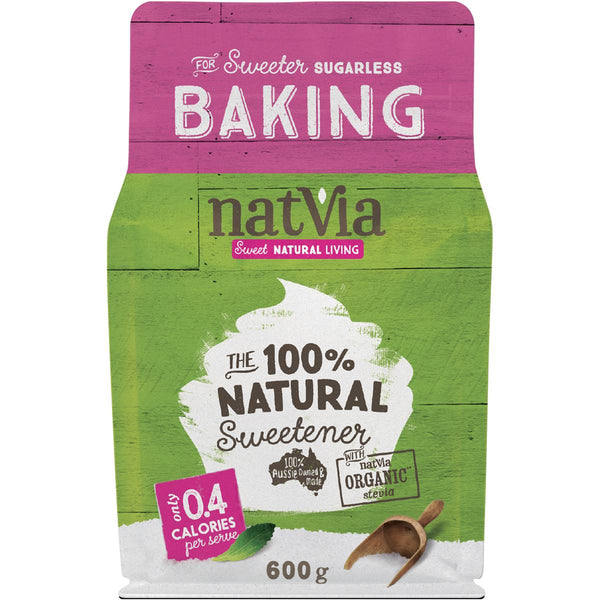 natVia 全天然有機甜菊糖（經濟裝） 600g natVia Natural Organic Stevia Sweetener (Bulk Pack) 600g