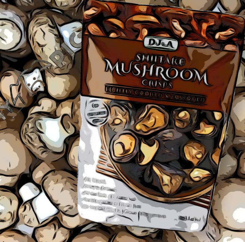 DJ&A Shiitake Mushroom Crisps 30g